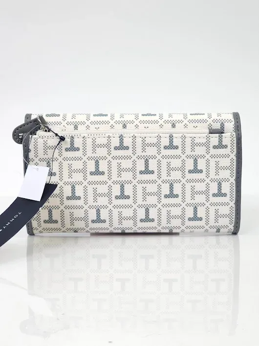 Cartera Tommy Hilfiger para dama color blanco