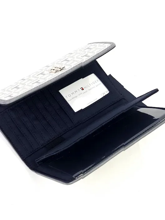 Cartera Tommy Hilfiger para dama color blanco