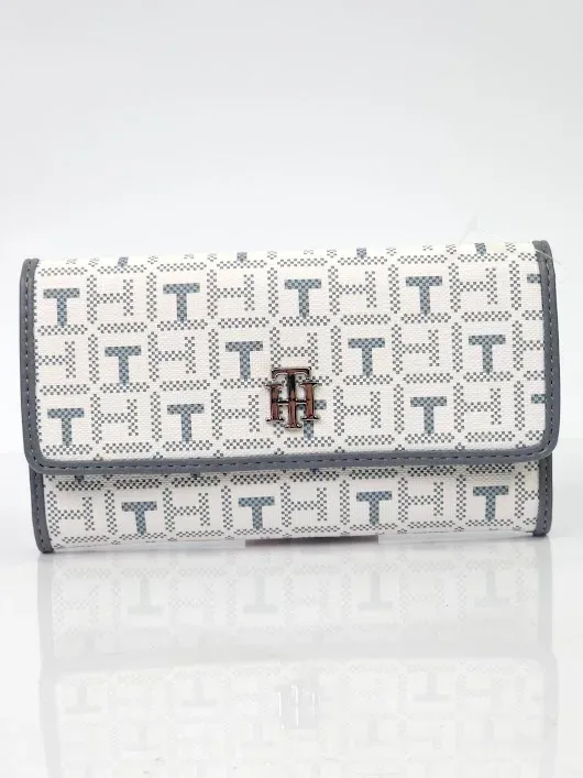 Cartera Tommy Hilfiger para dama color blanco