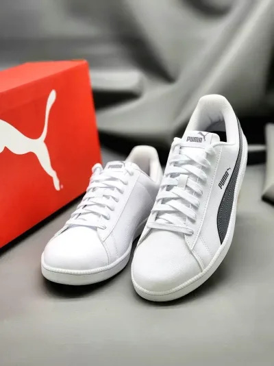 Tenis PUMA White-Cool dark gray para Caballero