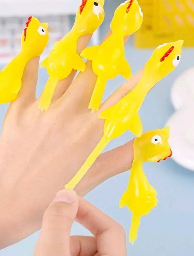 Juguete con diseño de pollo