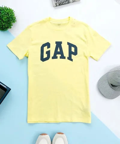 Camiseta Gap para caballero color amarillo
