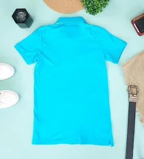Camiseta Cambridge Polo Club para caballero color turquesa