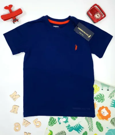 Camiseta Cambrige Polo para niño color azul