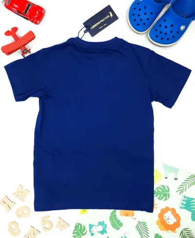 Camiseta Cambrige Polo para niño color azul