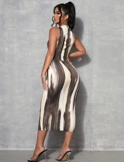 Vestido para dama multicolor