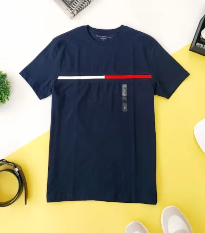 Camiseta Tommy Hilfiger para caballero color azul