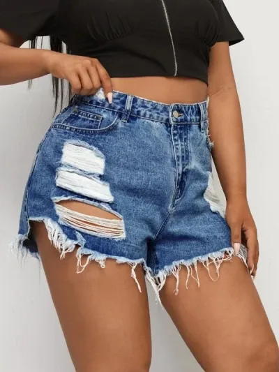 Short mezclilla para dama