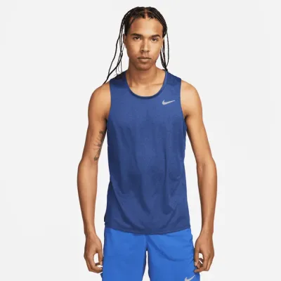Camiseta Nike deportiva azul para caballero