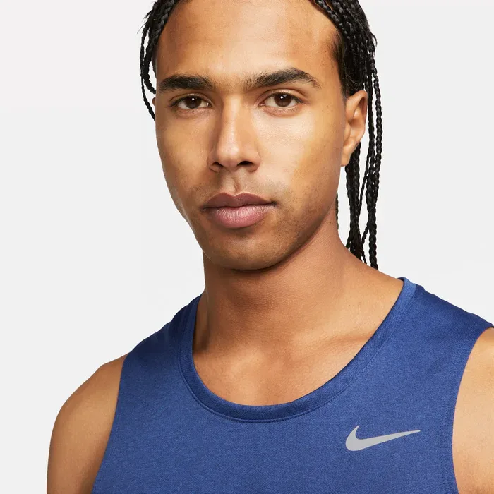 Camiseta Nike deportiva azul para caballero