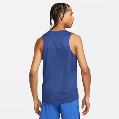 Camiseta Nike deportiva azul para caballero