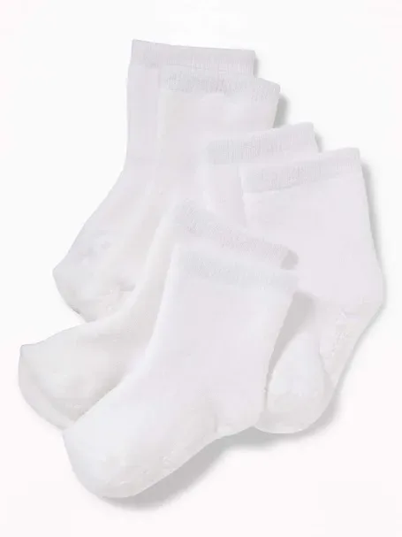 Medias para niño color blanco