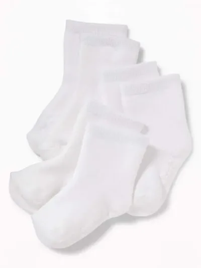 Medias para niño color blanco