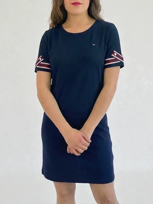 Vestido Tommy Hilfiger para dama A4DA1926 SYZ COLOR AZUL