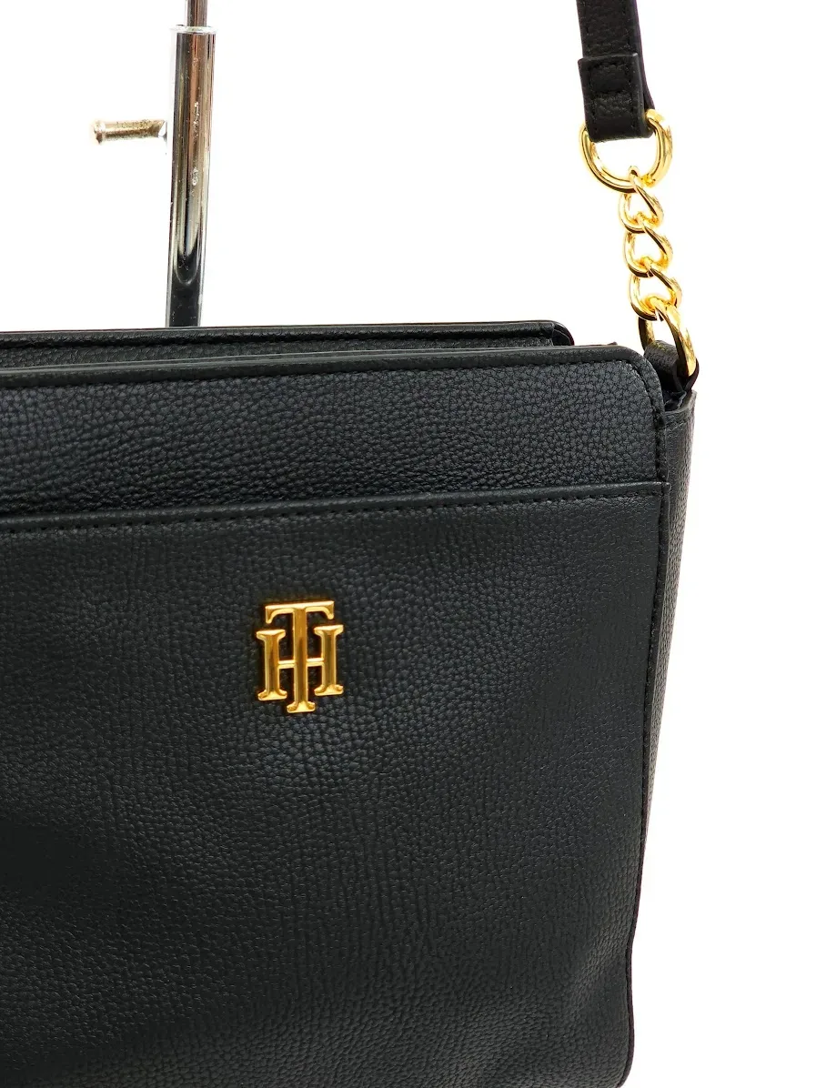 Bolso de hombro Tommy Hilfiger para dama color negro