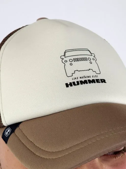 Gorra Hummer para caballero color café