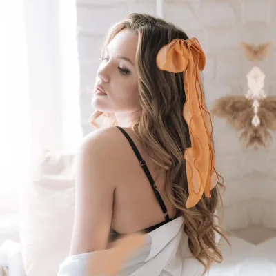 Prensa lazo para cabello  multicolor