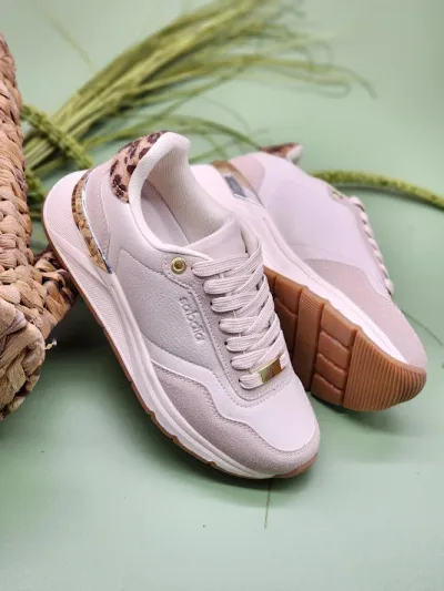 Tennis Sabata para dama swift-2502 BEIGE