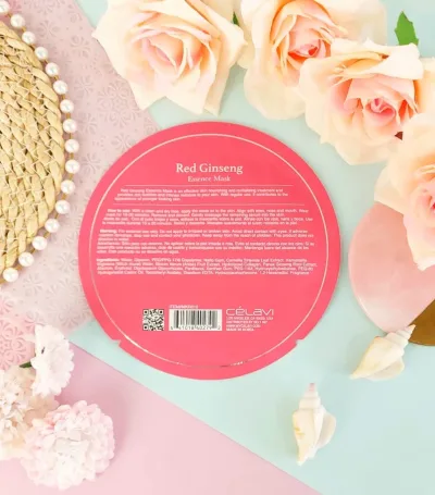 Mascarilla facial de Ginseng Rojo Celavi