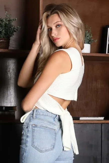 Blusa para dama color ivory