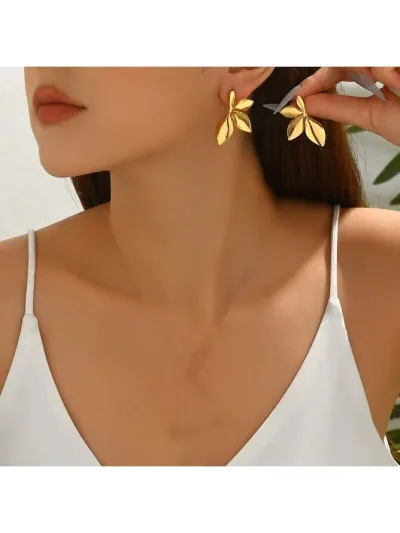 Aretes dama - Flor