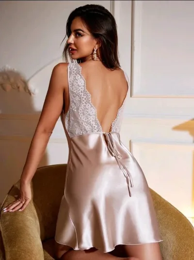 Bata para Dama de satín