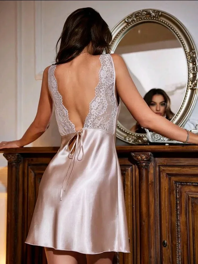 Bata para Dama de satín
