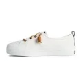 Tenis Sperry para dama CREST PLATFORM CNVS WHITE