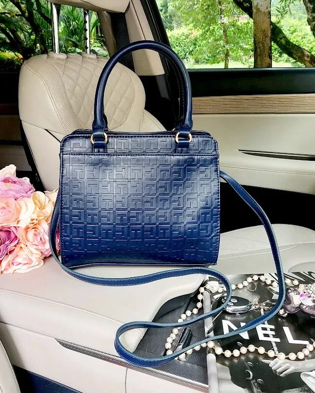Bolso Tommy Hilfiger para dama color azul