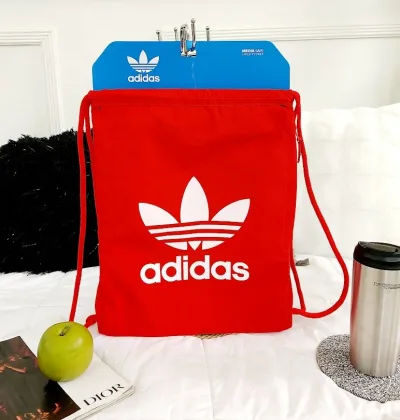 Bolso Adidas para caballero color rojo