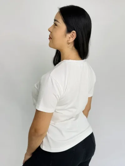 Blusa color blanco para Dama