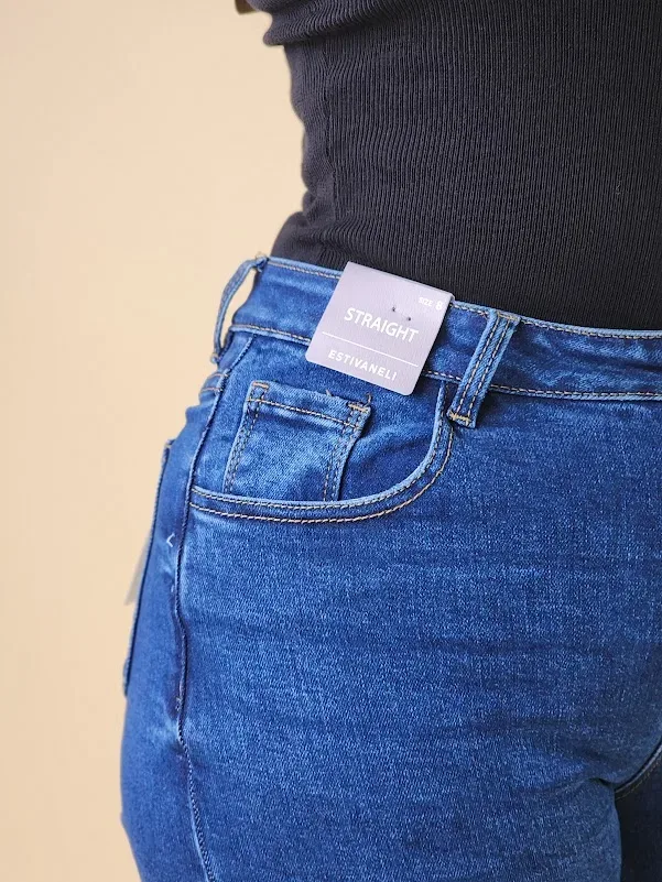 Jeans Estivaneli para dama MZFW-43505 COLOR AZUL