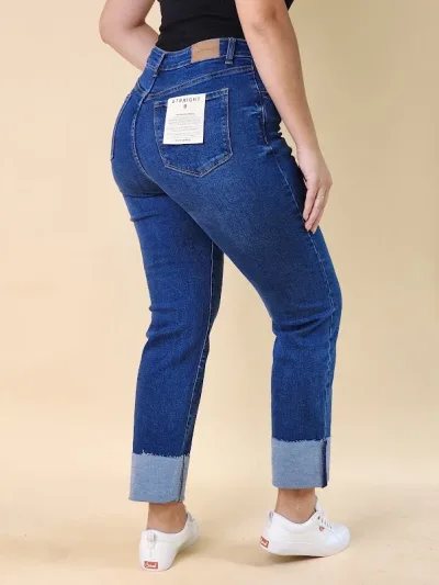 Jeans Estivaneli para dama MZFW-43505 COLOR AZUL