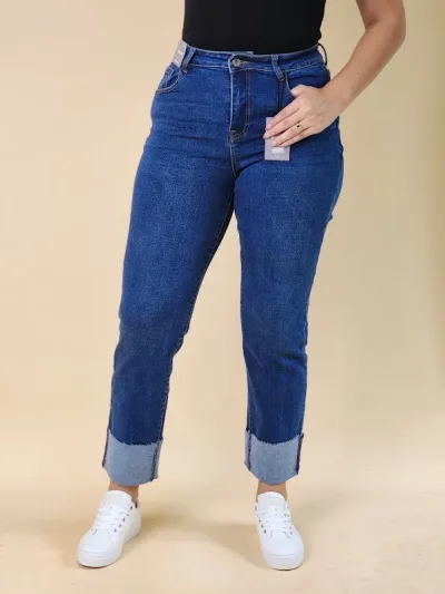 Jeans Estivaneli para dama MZFW-43505 COLOR AZUL