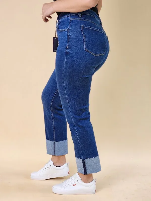 Jeans Estivaneli para dama MZFW-43505 COLOR AZUL