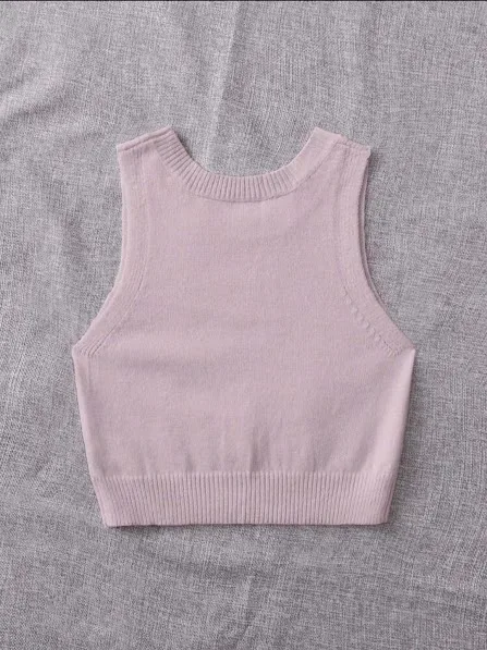 Crop top para dama color rosa