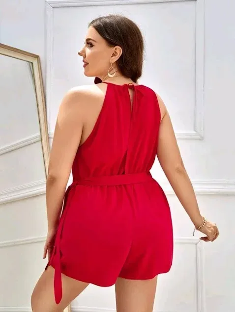 Enterizo para Dama color rojo.