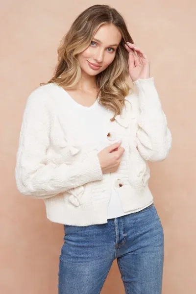 Suéter para dama color blanco