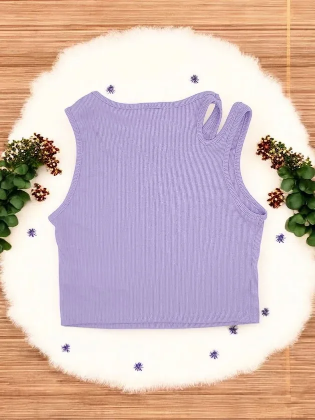 Blusa para niña color lila