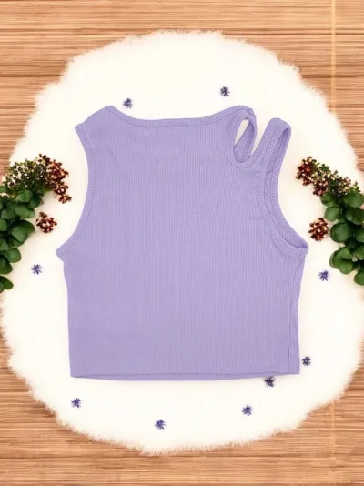 Blusa para niña color lila