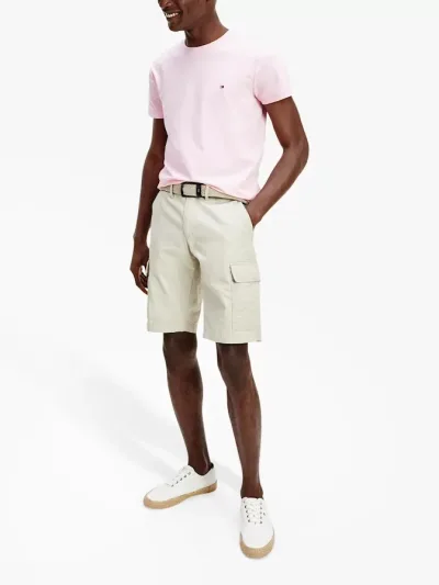 Camiseta Tommy Hilfiger para caballero color rosa