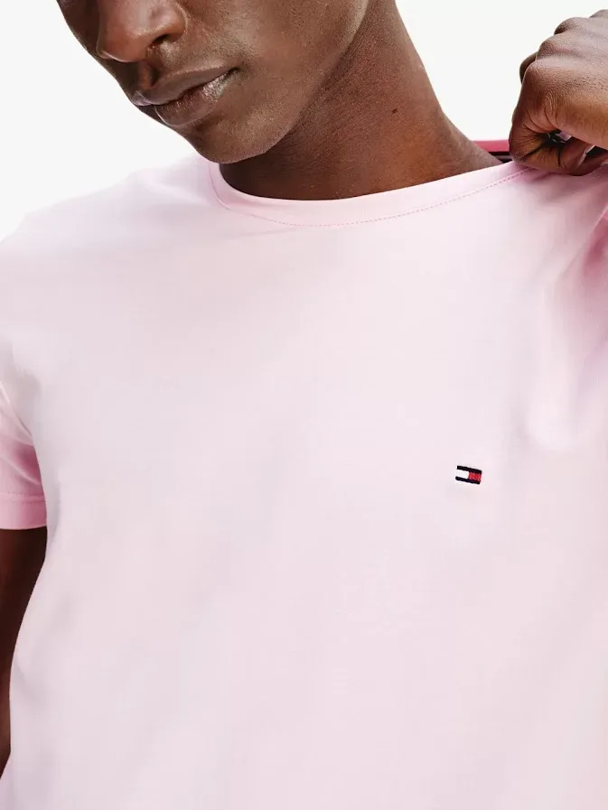 Camiseta Tommy Hilfiger para caballero color rosa