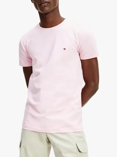 Camiseta Tommy Hilfiger para caballero color rosa