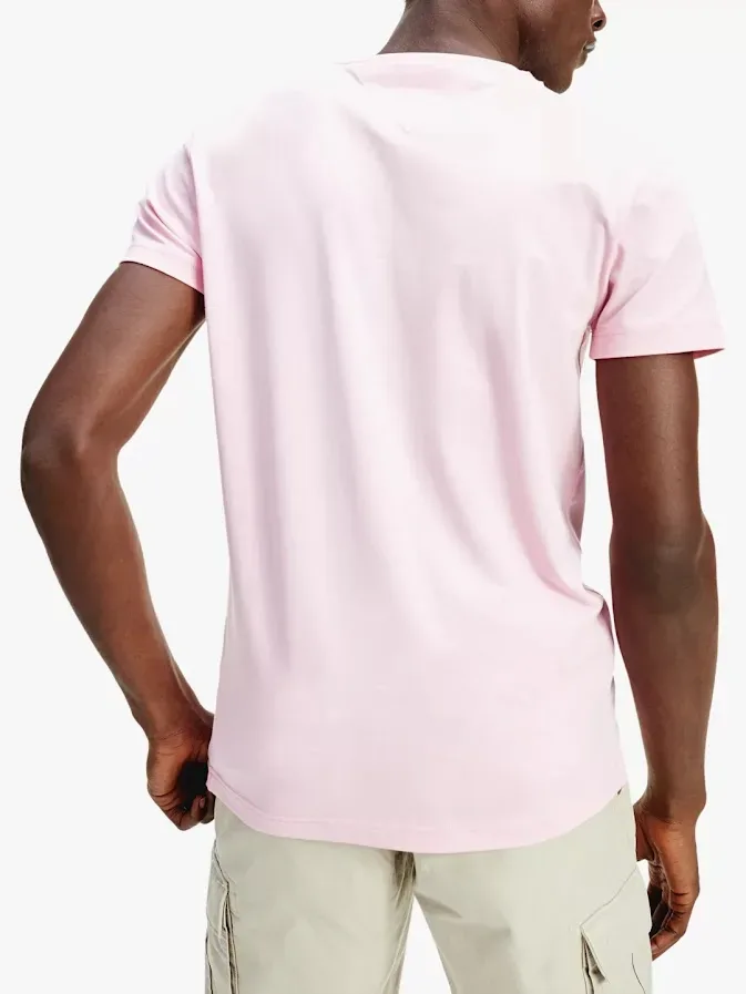 Camiseta Tommy Hilfiger para caballero color rosa