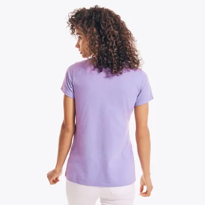 Camiseta NAUTICA color lila para dama