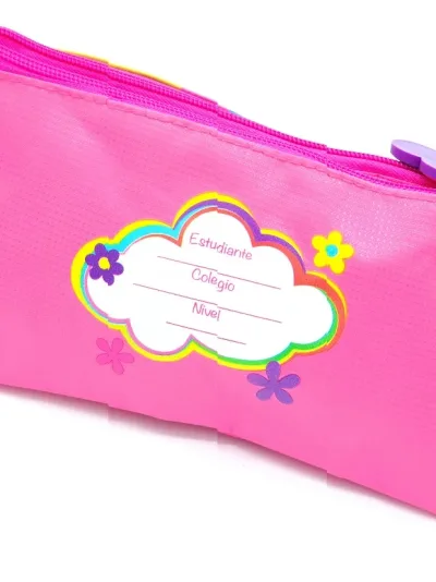 Cartuchera de Paw Patrol color rosado