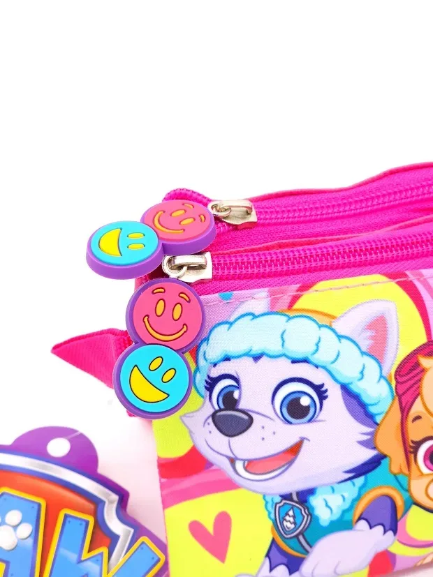 Cartuchera de Paw Patrol color rosado