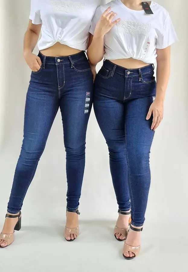 Jeans Levi's para damas 711-0095 skinny ankle