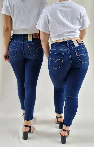 Jeans Levi's para damas 711-0095 skinny ankle
