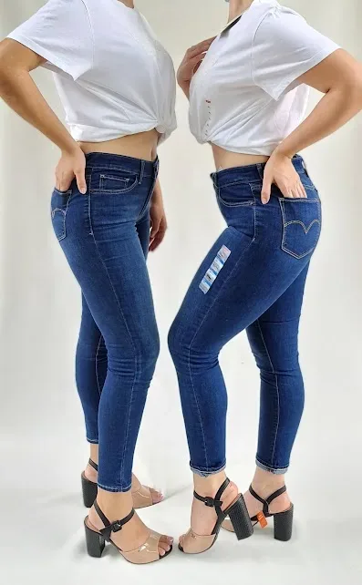 Jeans Levi's para damas 711-0095 skinny ankle